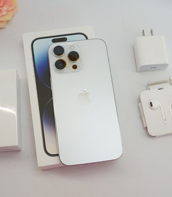 iPhone 14 Pro Max 256GB Quốc tế cũ 99% - Trắng - Không zin tặng máy